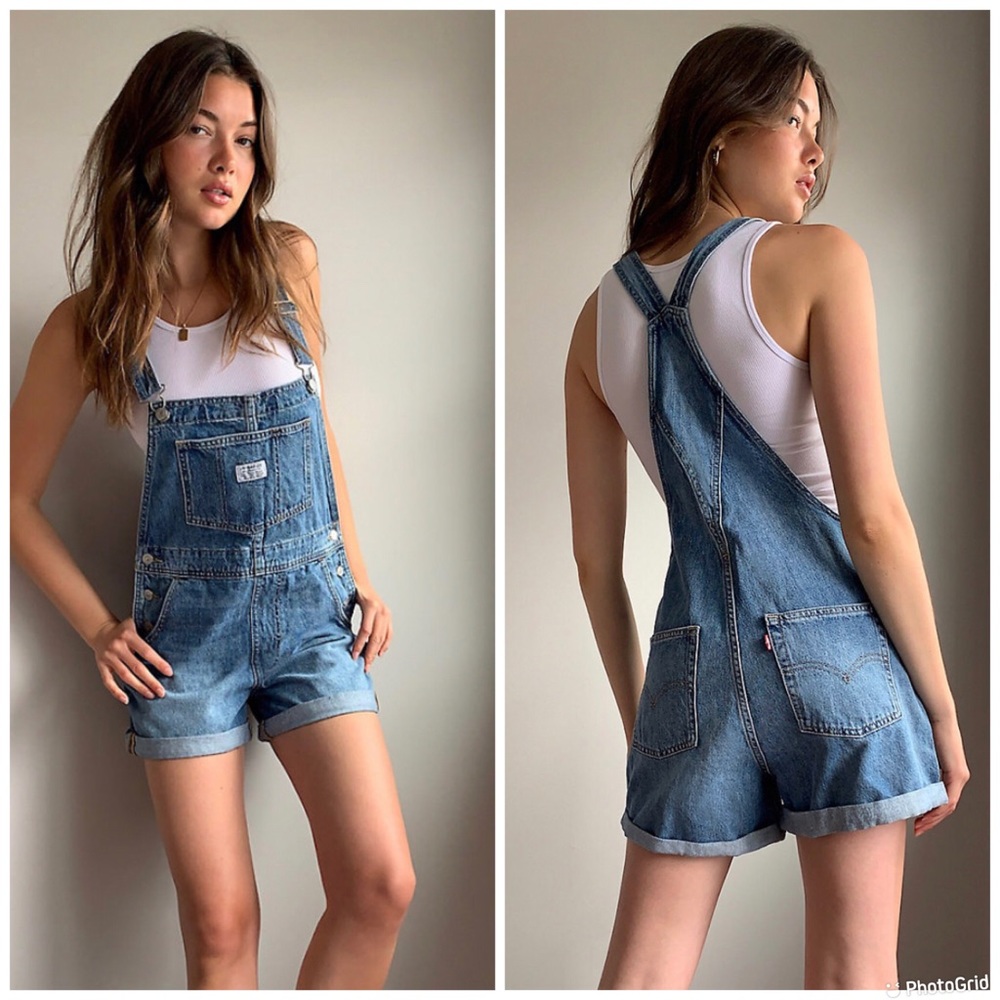 Levi's Premium Vintage Rolled Shortalls | NWOT